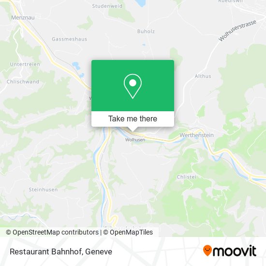 Restaurant Bahnhof map