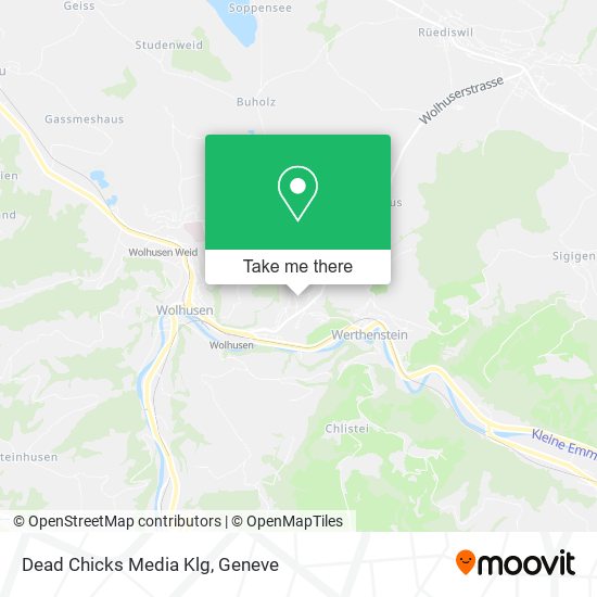 Dead Chicks Media Klg map
