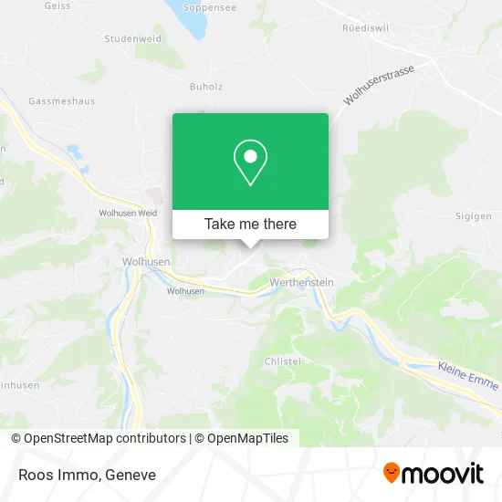 Roos Immo map
