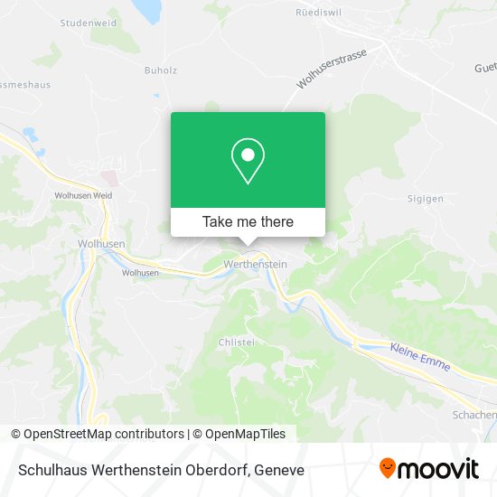 Schulhaus Werthenstein Oberdorf map
