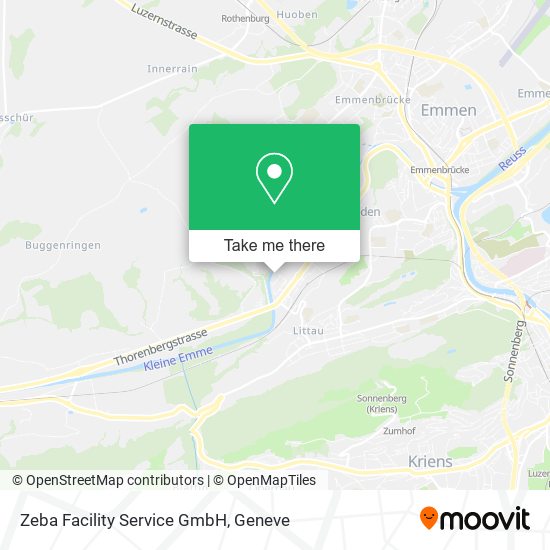 Zeba Facility Service GmbH map