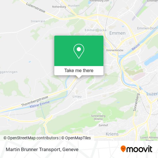 Martin Brunner Transport map