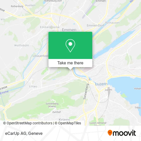 eCarUp AG map