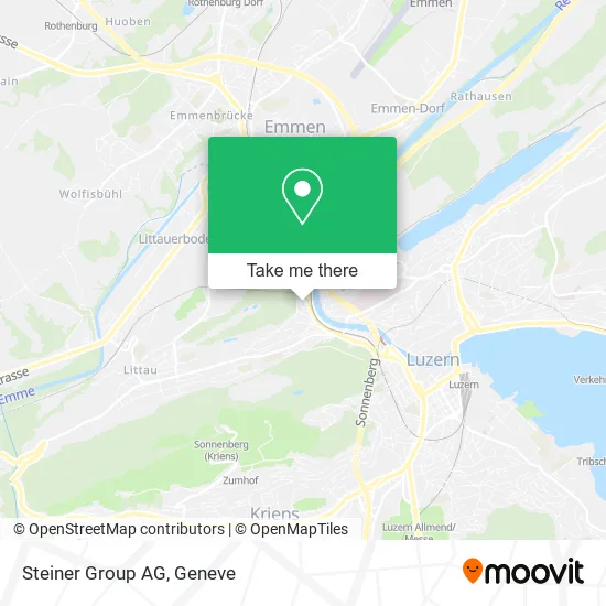 Steiner Group AG map