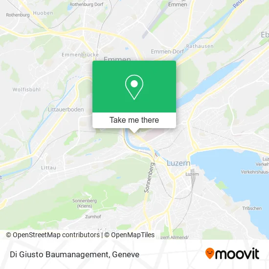 Di Giusto Baumanagement map