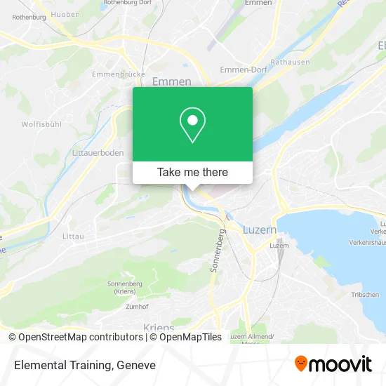 Elemental Training map