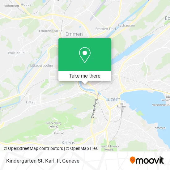 Kindergarten St. Karli II map