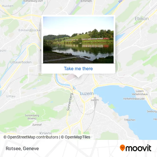 Rotsee map