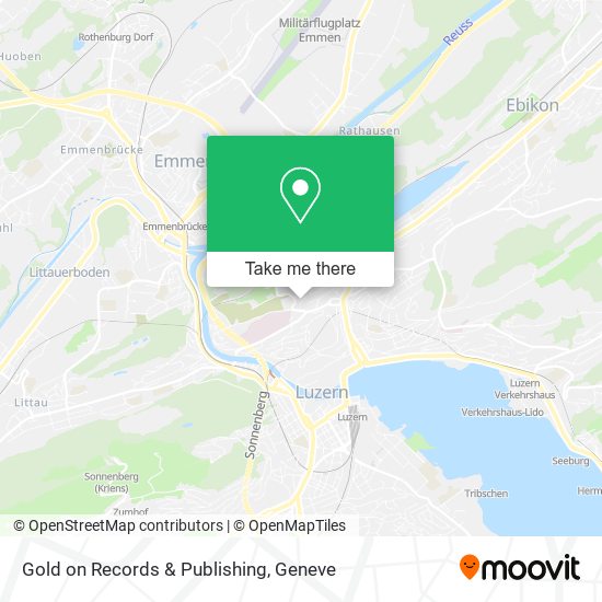 Gold on Records & Publishing map