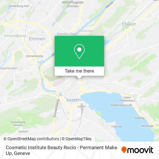 Cosmetic Institute Beauty Rocio - Permanent Make Up map