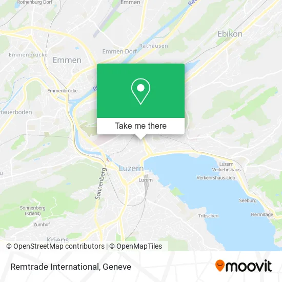 Remtrade International map