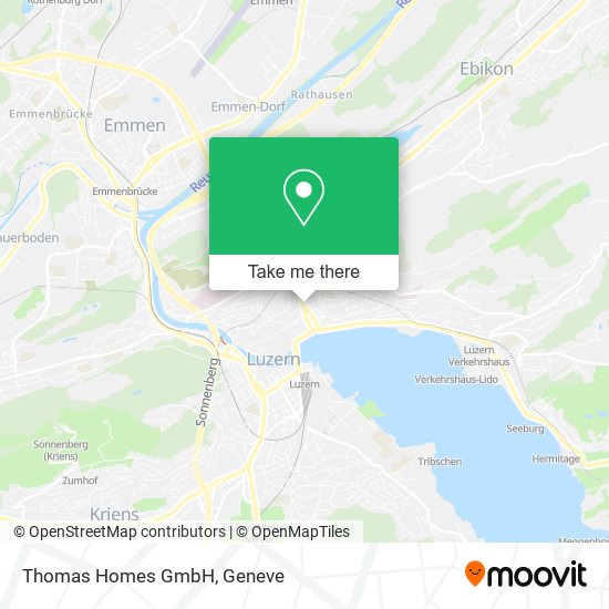 Thomas Homes GmbH map