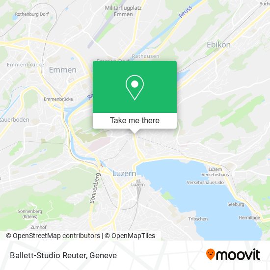 Ballett-Studio Reuter map