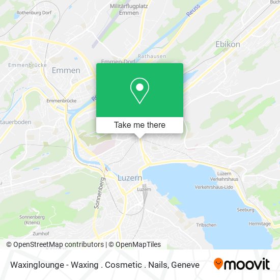 Waxinglounge - Waxing . Cosmetic . Nails map