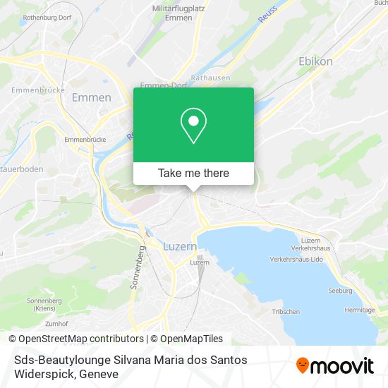 Sds-Beautylounge Silvana Maria dos Santos Widerspick map