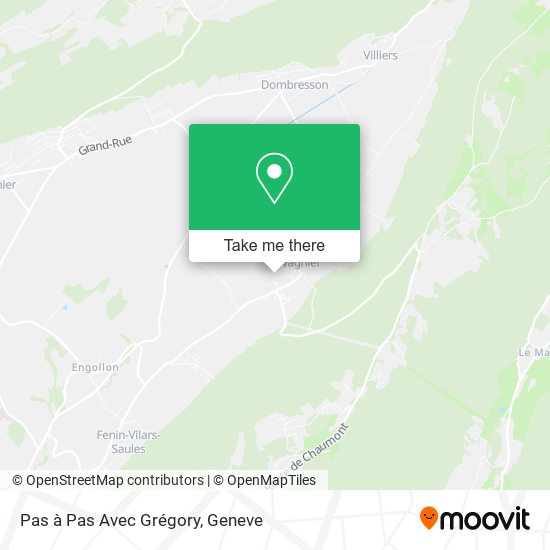 Pas à Pas Avec Grégory map