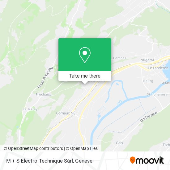 M + S Electro-Technique Sàrl map