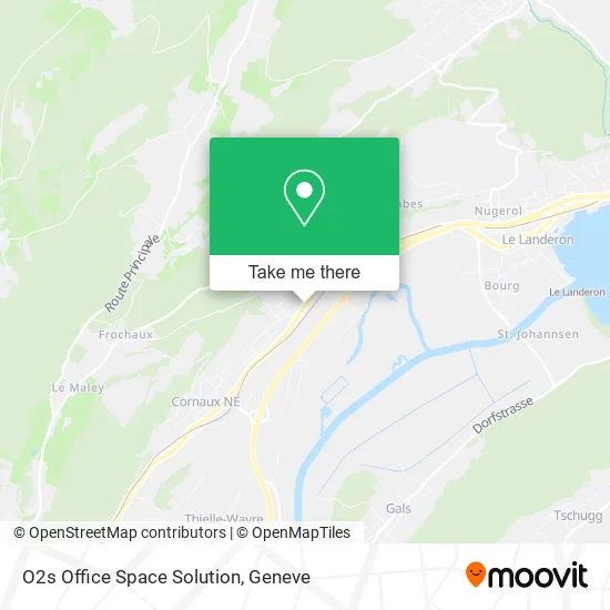 O2s Office Space Solution map