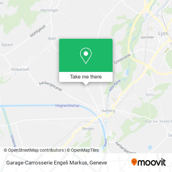 Garage-Carrosserie Engeli Markus map