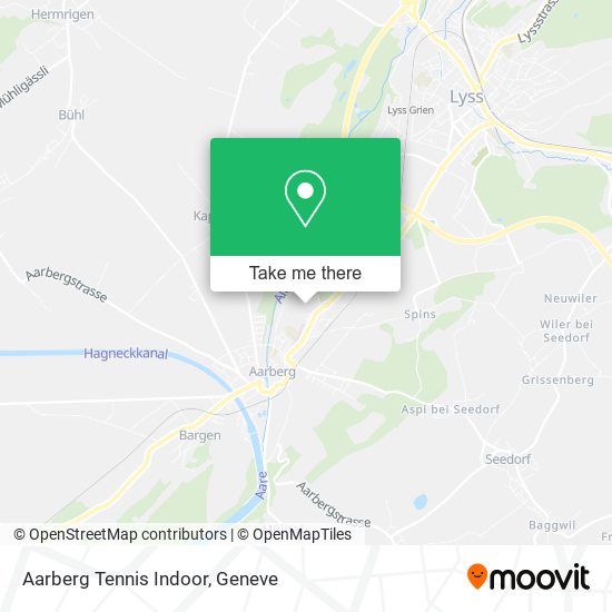 Aarberg Tennis Indoor map