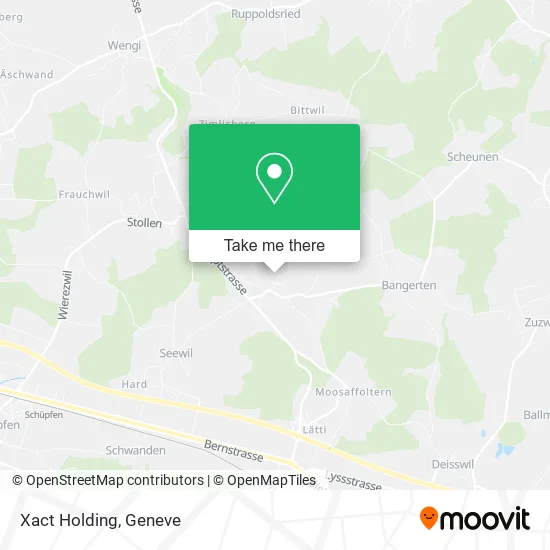 Xact Holding map