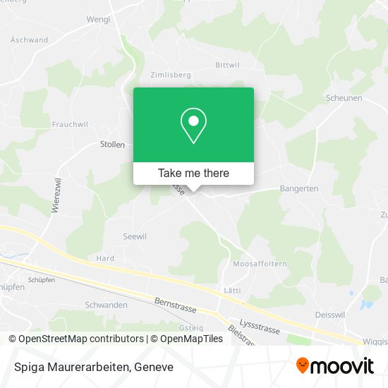 Spiga Maurerarbeiten map