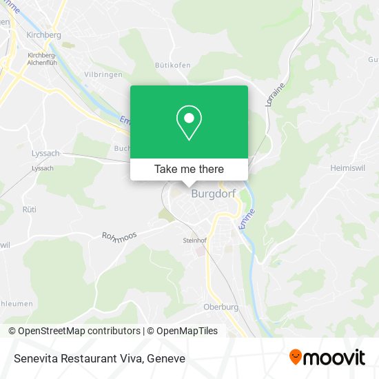 Senevita Restaurant Viva map