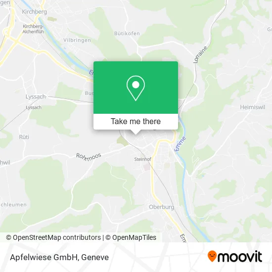 Apfelwiese GmbH map
