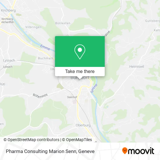 Pharma Consulting Marion Senn map