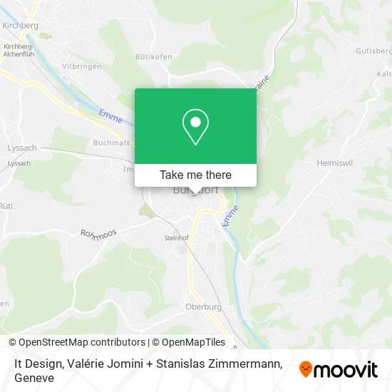 It Design, Valérie Jomini + Stanislas Zimmermann map