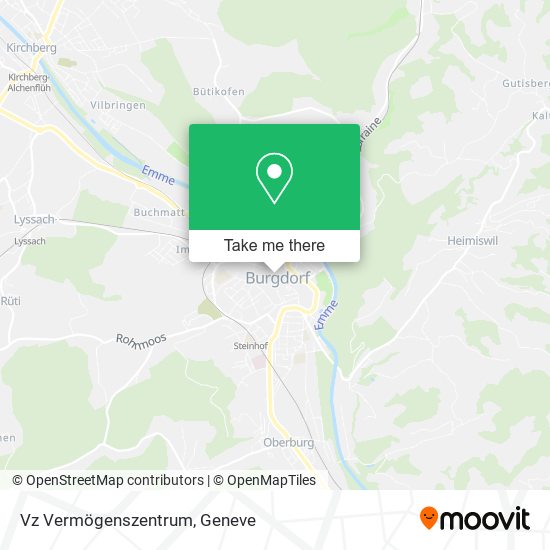 Vz Vermögenszentrum map