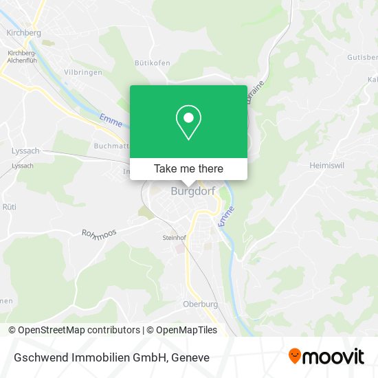 Gschwend Immobilien GmbH map