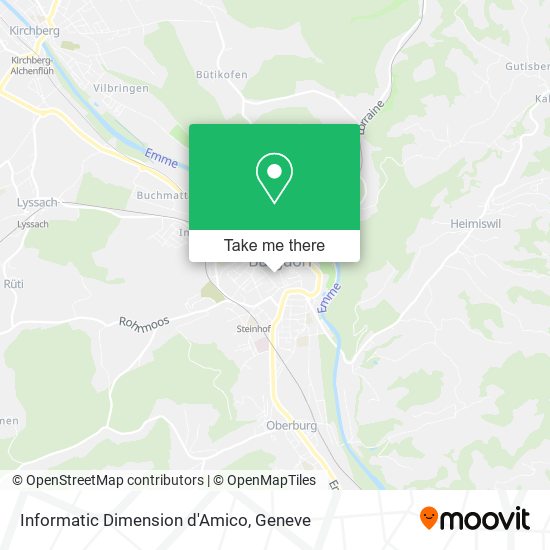 Informatic Dimension d'Amico map
