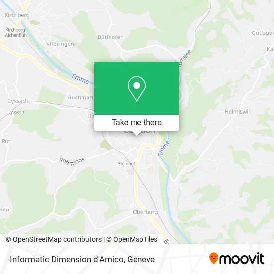 Informatic Dimension d'Amico plan