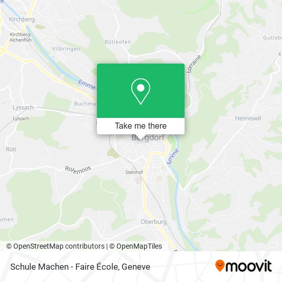 Schule Machen - Faire École map