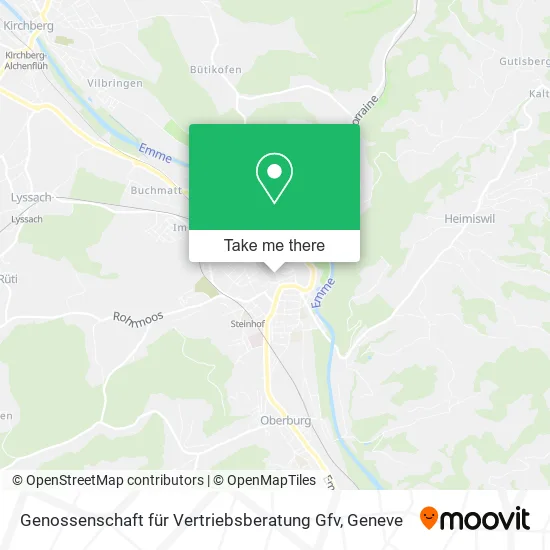 Genossenschaft für Vertriebsberatung Gfv map