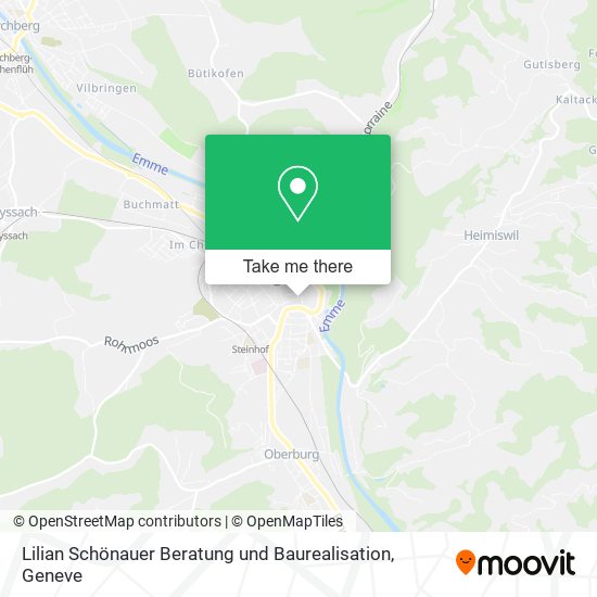 Lilian Schönauer Beratung und Baurealisation map