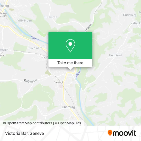 Victoria Bar map