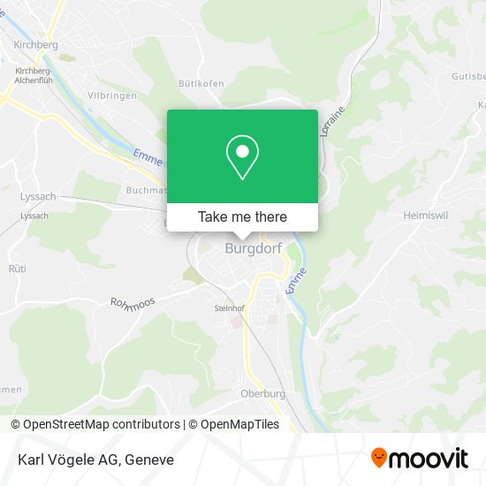 Karl Vögele AG map