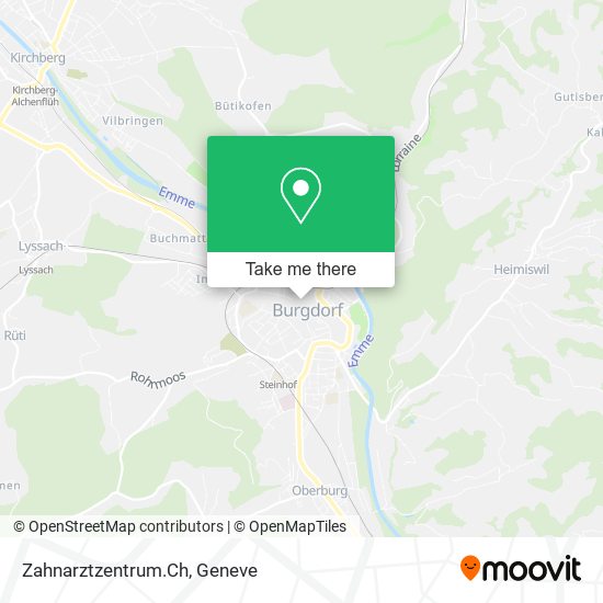 Zahnarztzentrum.Ch map
