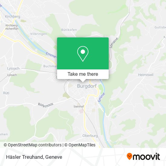 Häsler Treuhand map