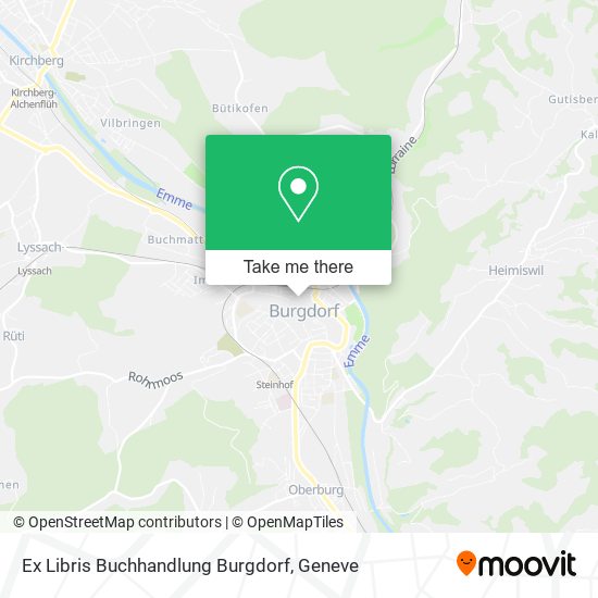 Ex Libris Buchhandlung Burgdorf map