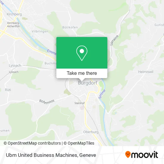 Ubm United Business Machines map