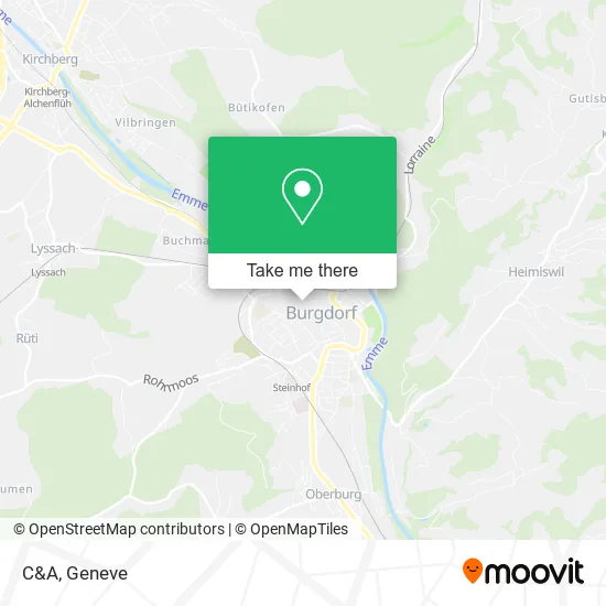 C&A map