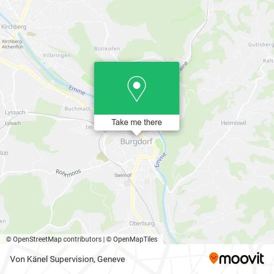 Von Känel Supervision map
