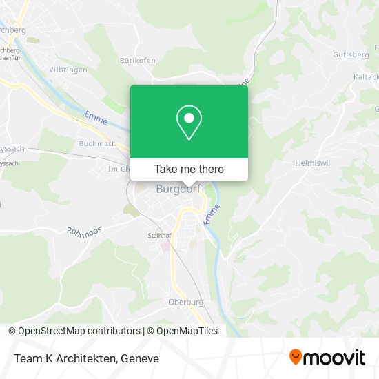 Team K Architekten map