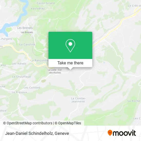 Jean-Daniel Schindelholz map