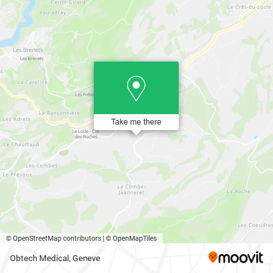 Obtech Medical map