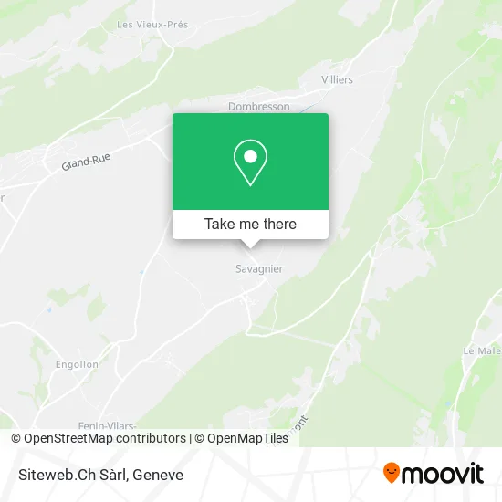 Siteweb.Ch Sàrl map