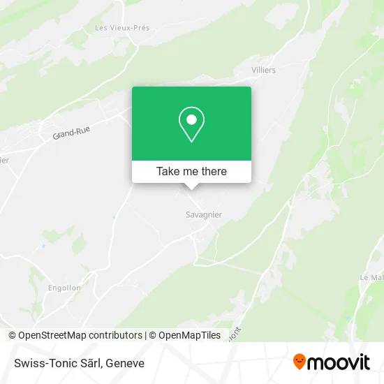 Swiss-Tonic Sãrl map